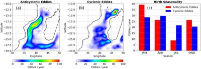 Role of mesoscale eddies in the biogeochemistry of the Mozambique Channel